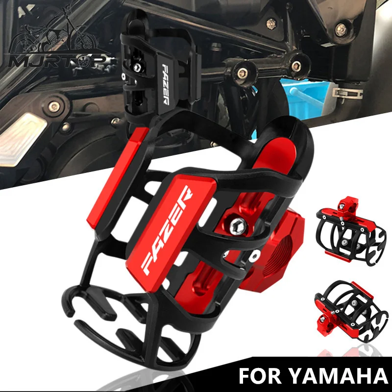 

For YAMAHA FAZER FZ1 FZ6 FZ8 FZ 1N/1S/6S/8N Fazer fz1 Motorcycle Beverage Water Bottle Cage Drink Cup Holder Bracket Accessories