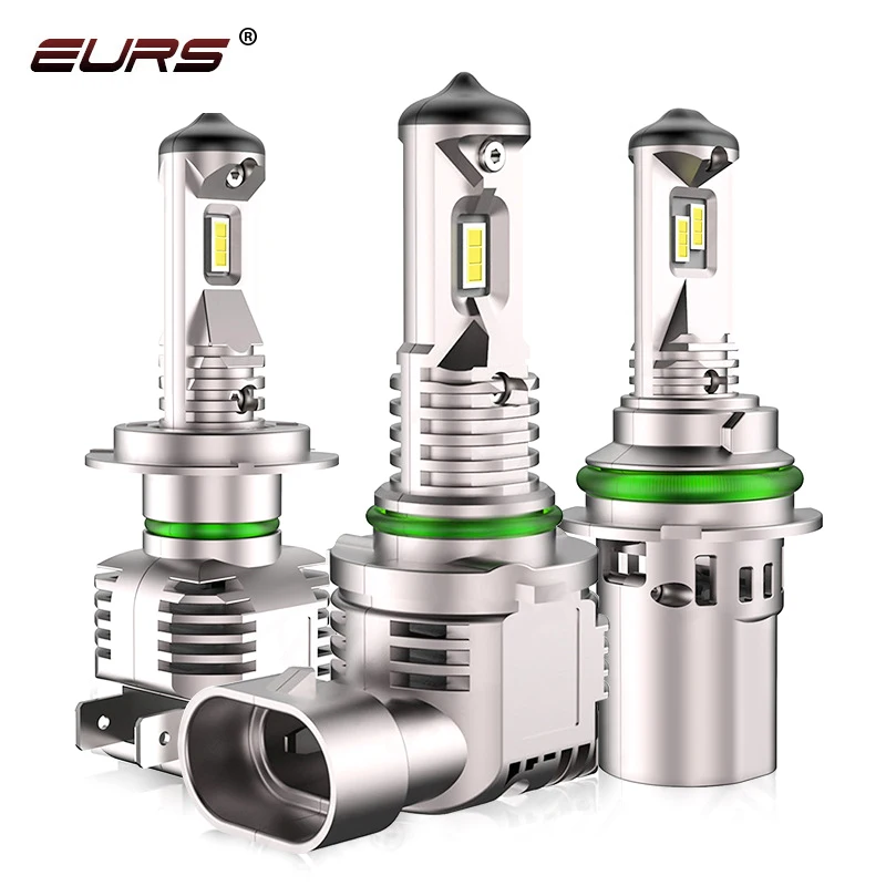 

Eurs 2PCS H4 LED Headlight Bulb 9003 HB2 H1 H3 H7 Led Canbus H8 H11 9005 HB3 9006 HB4 Car Fog Lamp Motorcycle 12V 6500K lampada