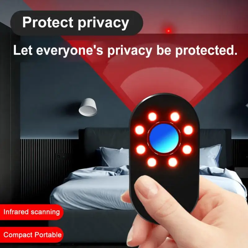 

Security Protection Anti Candid Camera Detector Bug Discreet Spy Hidden Camera Detector Invisible Gadgets Professional Device