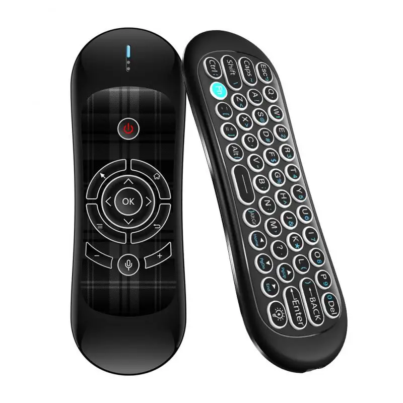 

Wechip R2 2.4G Wireless Air Mouse Keyboard Motion Sense Backlight Air Mouse Touchpad Remote Control Keyboard for Android TV Box