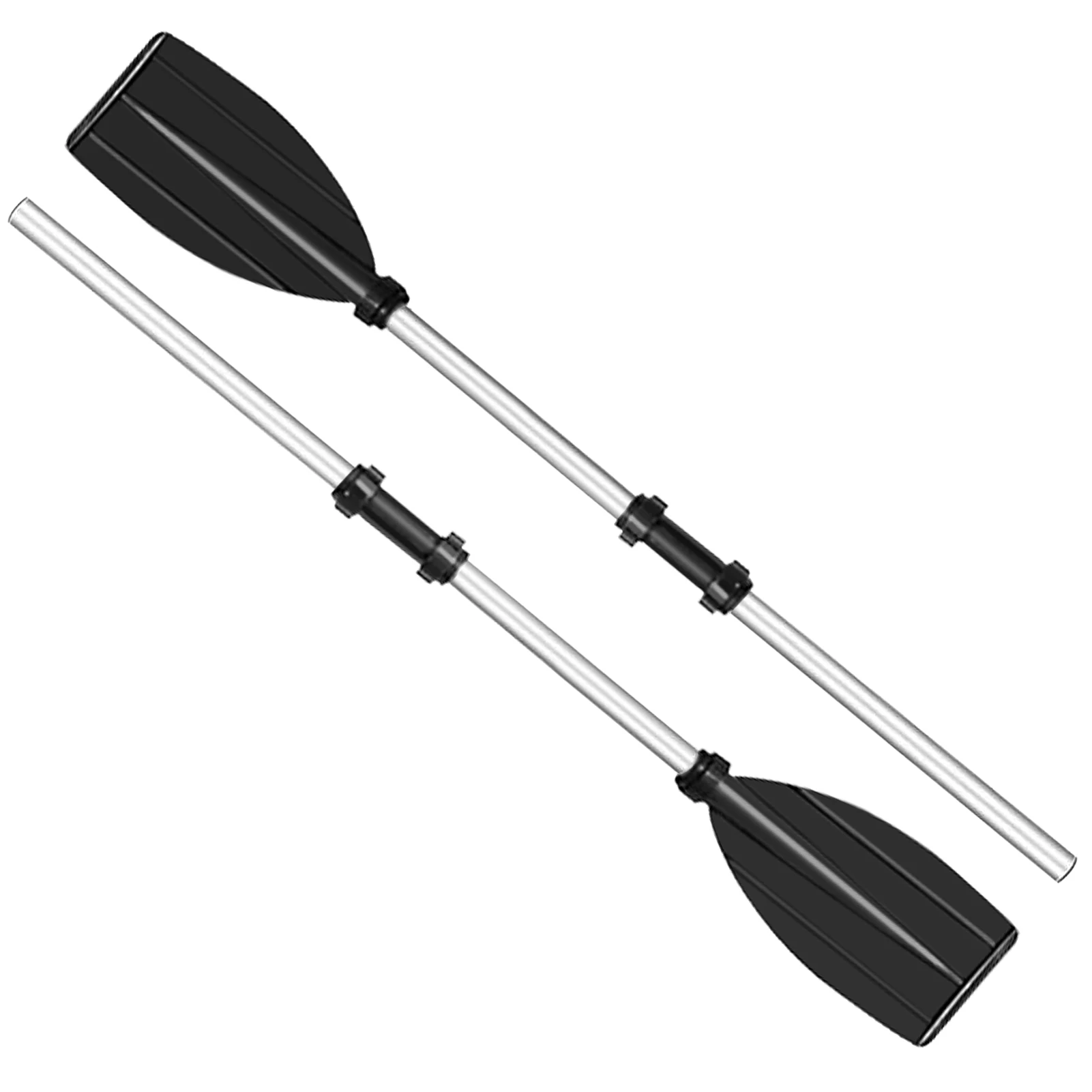 

125cm Kayak Paddles Aluminum Magnesium Alloy Lightweight Paddles Detachable Kayaking Paddles