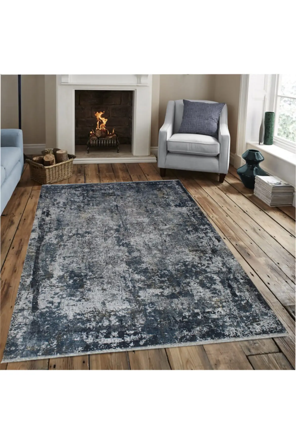 

Хлопковый нескользящий ковер, высококачественный богемный ковер ручной работы с цифровой печатью, антикварные коврики Лара