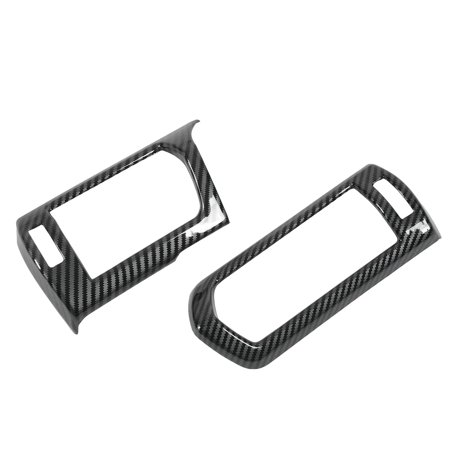 2 шт. Кондиционер вентиляционное отверстие отделка крышка углеродного волокна