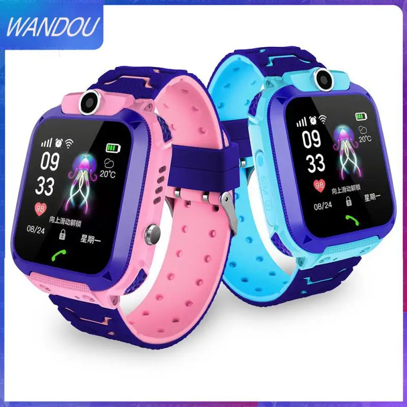 

2019 New Smart Watch LBS Child Baby Watch Child SOS Call Location Finder Locator Tracker Anti-lost Monitor