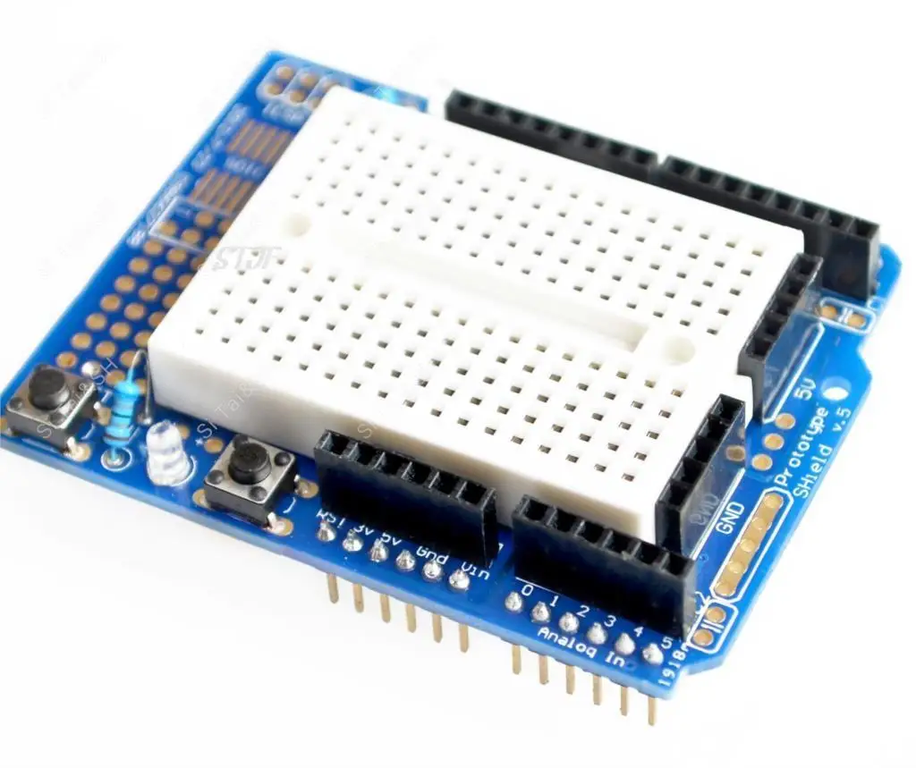 

Плата расширения для прототипа UNO Proto Shield с магнитной мини-макетной платой
