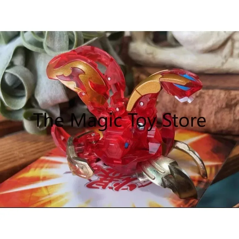 Фото Оригинальные фигурки и коллекционные игрушки Bakugan Bakutech Friendship Warriors: Ген-единорог-дракон, Пылающий огненный дракон. №4
