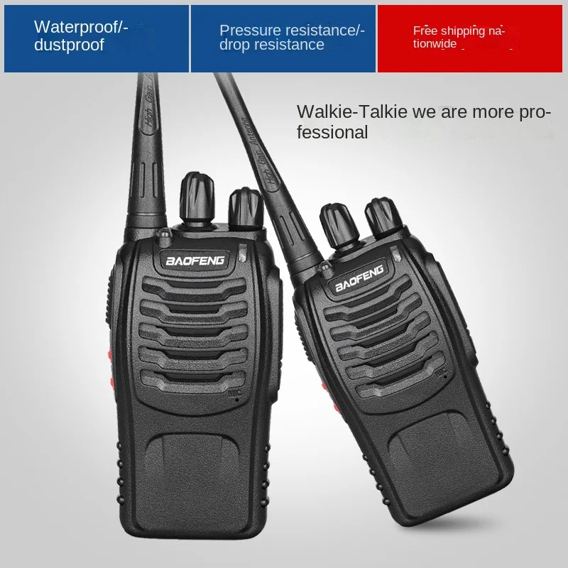 Baofeng Walkie Talkie Baofeng Bf-888s Walkie Talkie Remote Wireless Handheld Mini