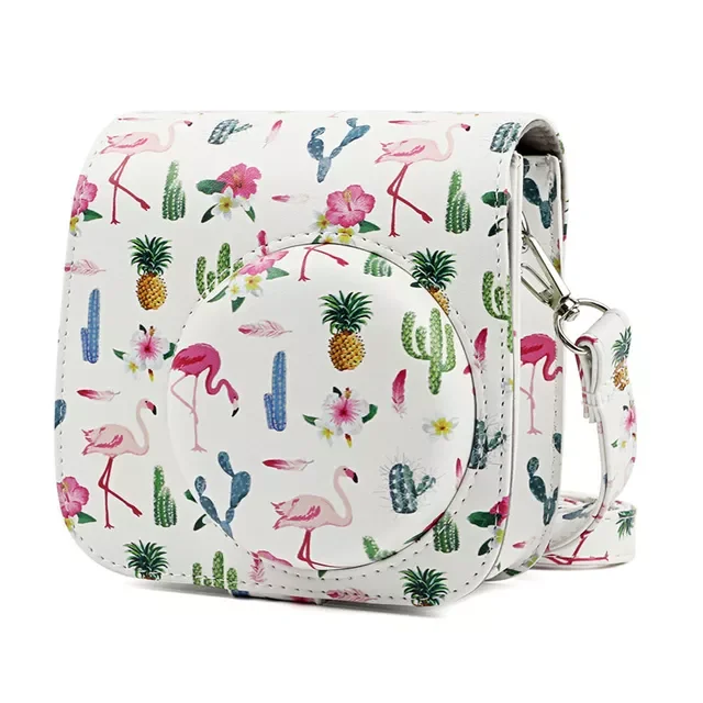 

Mini Camera Leather For fujifilm instax mini 9 camera bag PU for Instax Mini 8 bag Instant Film Cameras case Mini 8+ Cameras