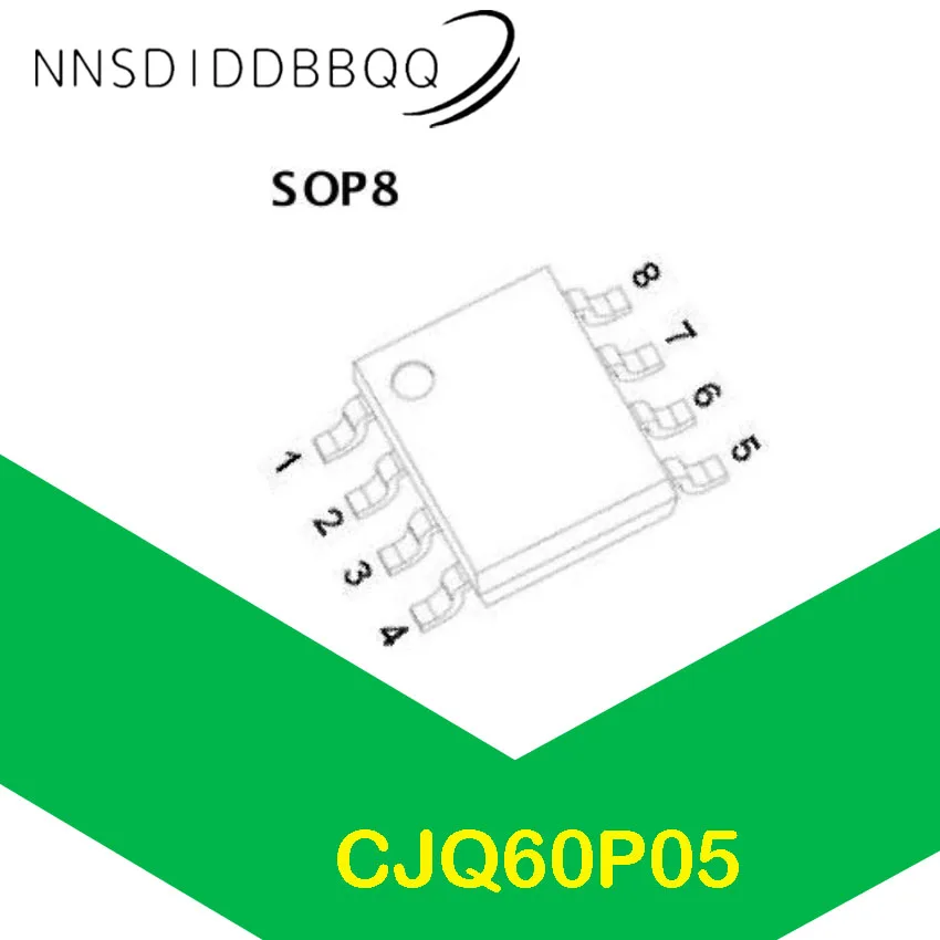

20 шт./лот CJQ60P05 Q60P05 MOSFET транзистор SOP-8 электронные компоненты