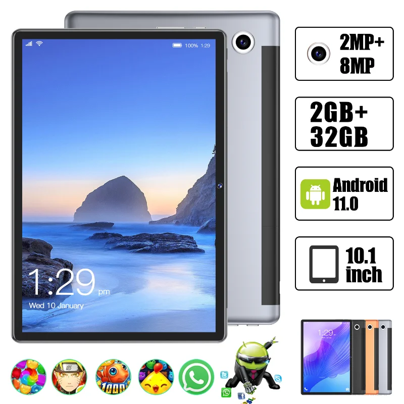 

HOT SELLING S15 2GB+32GB 2MP+8MP Android 10.0 Tablet Dual Sim Wifi original 10 inch Tablet Pc Tablets excellent quality