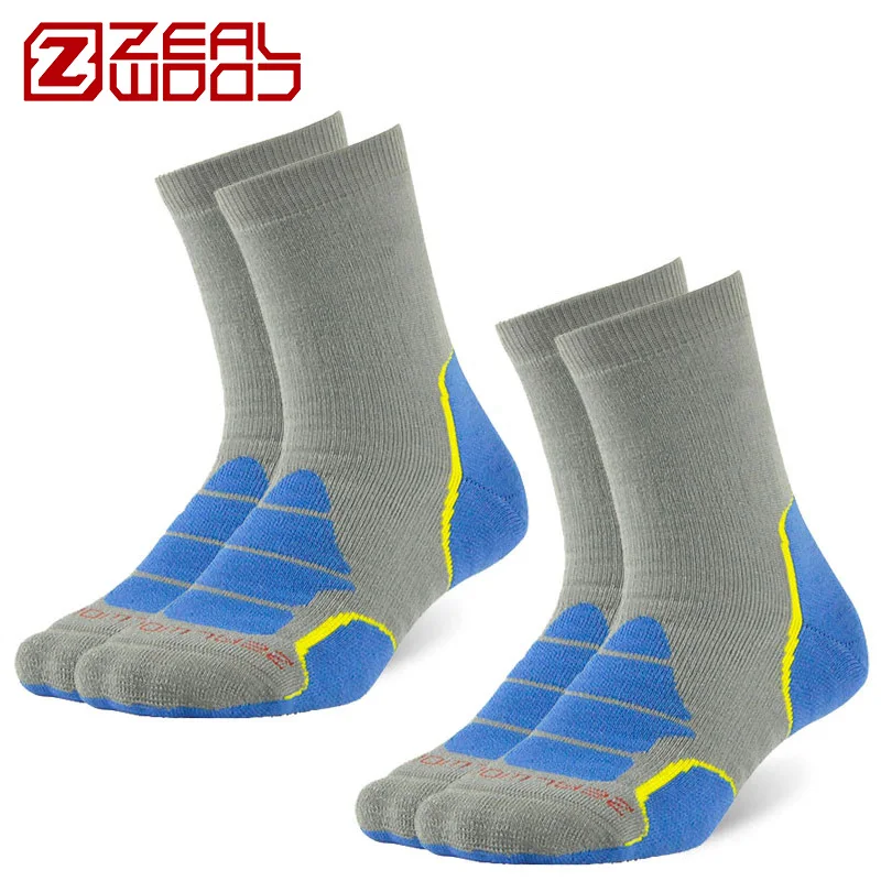 Носки из мериносовой шерсти Спортивная Подушка ZEALWOOD для походов и фотографий 2