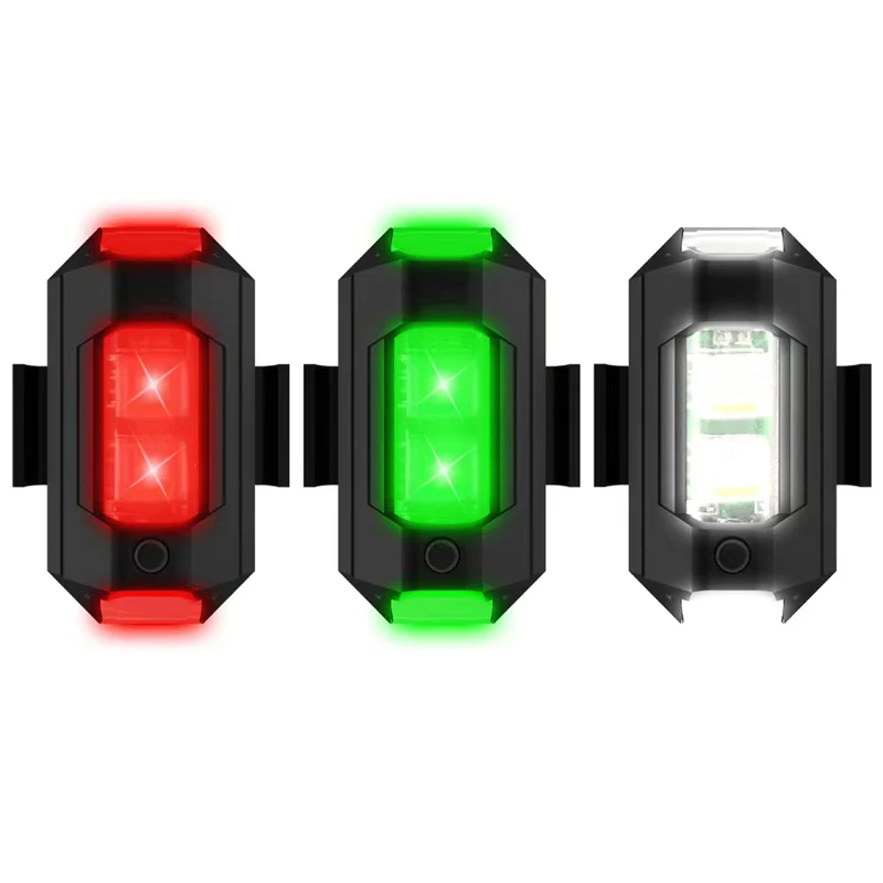 

led Cars motorcycles bicycles electric aircraft lights drones strobe night navigation lights outdoor warning lights indicators