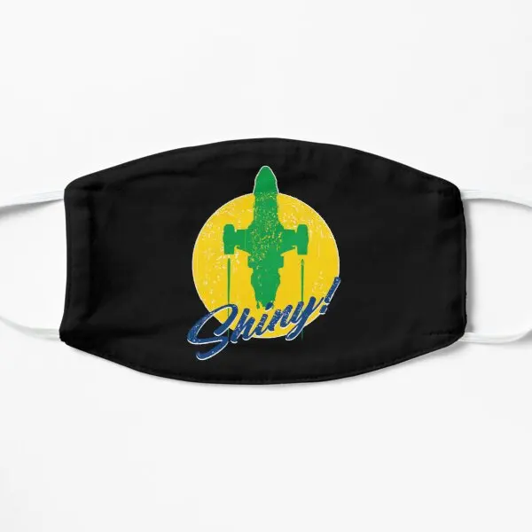 

Shiny Flat Printing Face Mask Dustproof Accessories Protective Windproof Mouth Pattern Haze Washable Cosplay Sport Anti Dust
