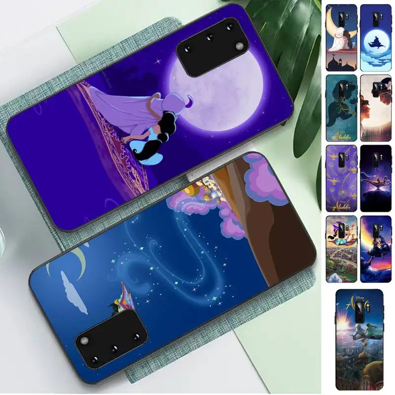 

Disney Aladdin Phone Case for Samsung S10 21 20 9 8 plus lite S20 UlTRA 7edge