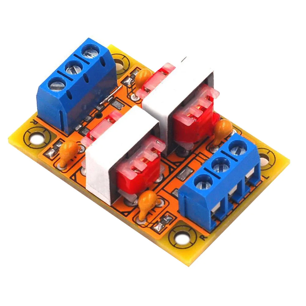 

High Sensitivity Suppressor Filter Signal HIFI Pure Sound Ground Loop Full Tone Acoustic Noise Reduction Stereo Audio Isolator