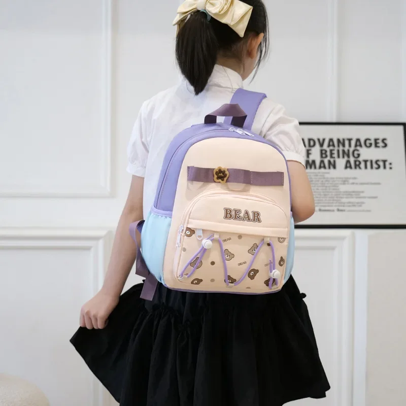 Детские рюкзаки для мальчиков рюкзак с героями мультфильмов милый девочек в