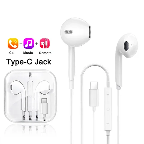 Проводные внутриканальные наушники Type C для Xiaomi