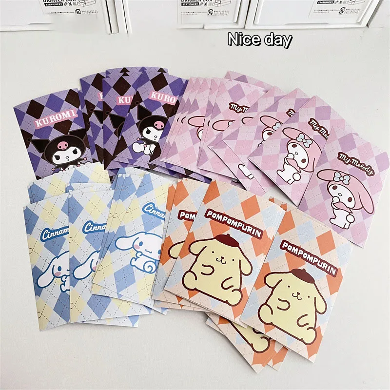 

Кавайная Уплотнительная наклейка Sanrio Kuromi Mymelody Cinnamoroll аниме наклейка руководство декоративная наклейка пленка пакет упаковочная наклейка