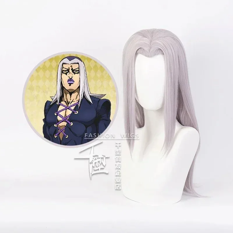 Косплей JOJOO'S Bizarre Adventure Abbacchio Lion Moody Blues Wig JOJO Golden Wind Head Костюм Парики для Хэллоуина NM28 (art.: 3920d273229ea) - 3920d273229ea