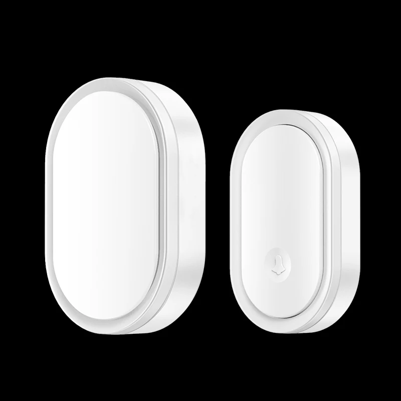 

CACAZI USB or Battery Powered Home Waterproof Wireless Doorbell300M Smart Home Door Bell Chime Kit LED Flash Security Alarm