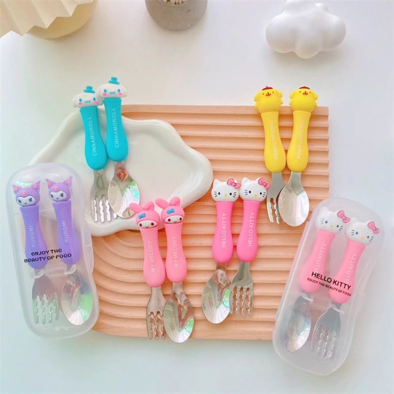 Students Portable Stainless Steel Dinnerware Gifts