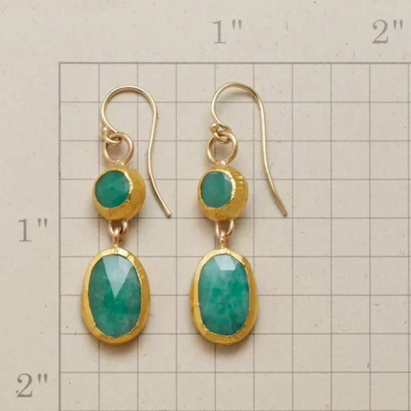 Роскошные Металлические Серьги Золотого Тона С Геометрическим Рисунком И