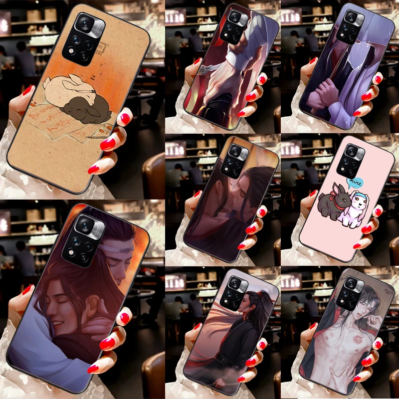 Незакрытый чехол Wangxian для Xiaomi Redmi Note 12 11 Pro 10 9 8 7 Note 10S 11S, чехол для Redmi 9 10 10C 9A 9C 12C 9T