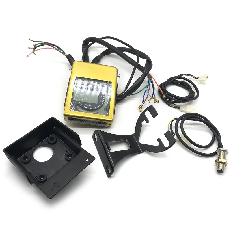 

Motorcycle Speedometer Instrument Gauge Gear Table For Bashan 200 200cc ATV Quad Dirt Bike Parts with Adjustable Bracket