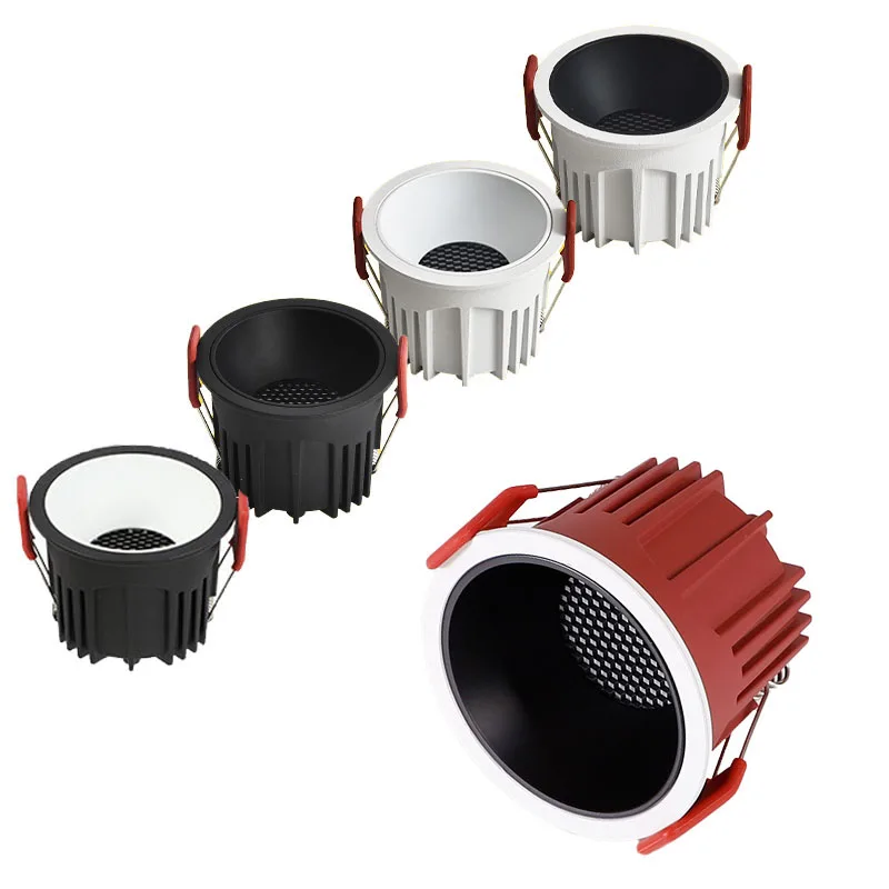 Круглый безрамочный монолитный блок искусственных элементов 7 Вт 9 12 15 18 24