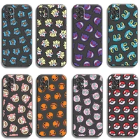 pokemon pikachu cute phone cases for samsung galaxy a31 a32 a51 a71 a52 a72 4g 5g a11 a21s a20 a22 4g carcasa funda soft tpu