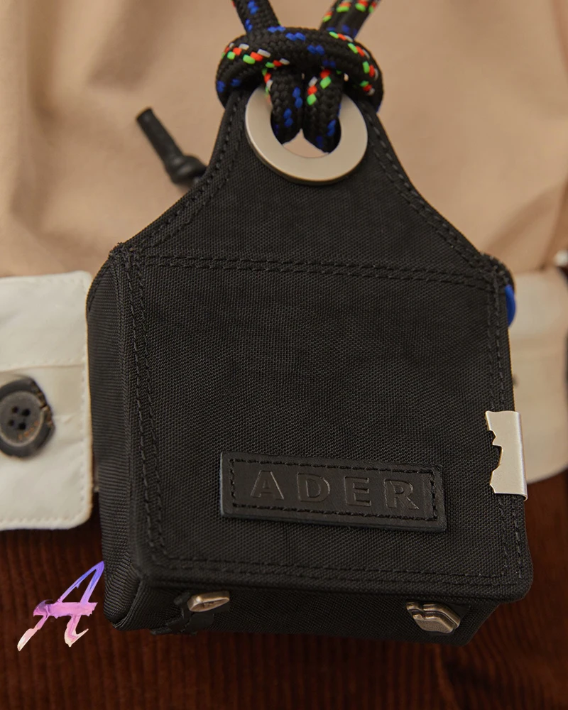 

Высококачественная яркая плетеная Сумка Adererror Pods с кожаным ремешком, маленькая сумка с логотипом, модный мини-чехол для ключей для мужчин и ...