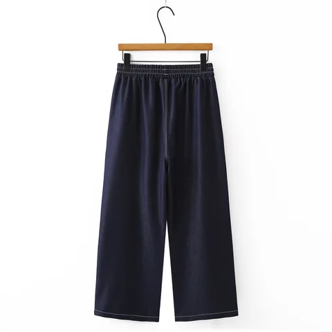 Женские прямые джинсы из лиоцелла больших размеров