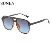 pilot sunglasses fashion sun glasses double bridge women sunglass rivets decoration female luxry brand uv400 shades eyewear