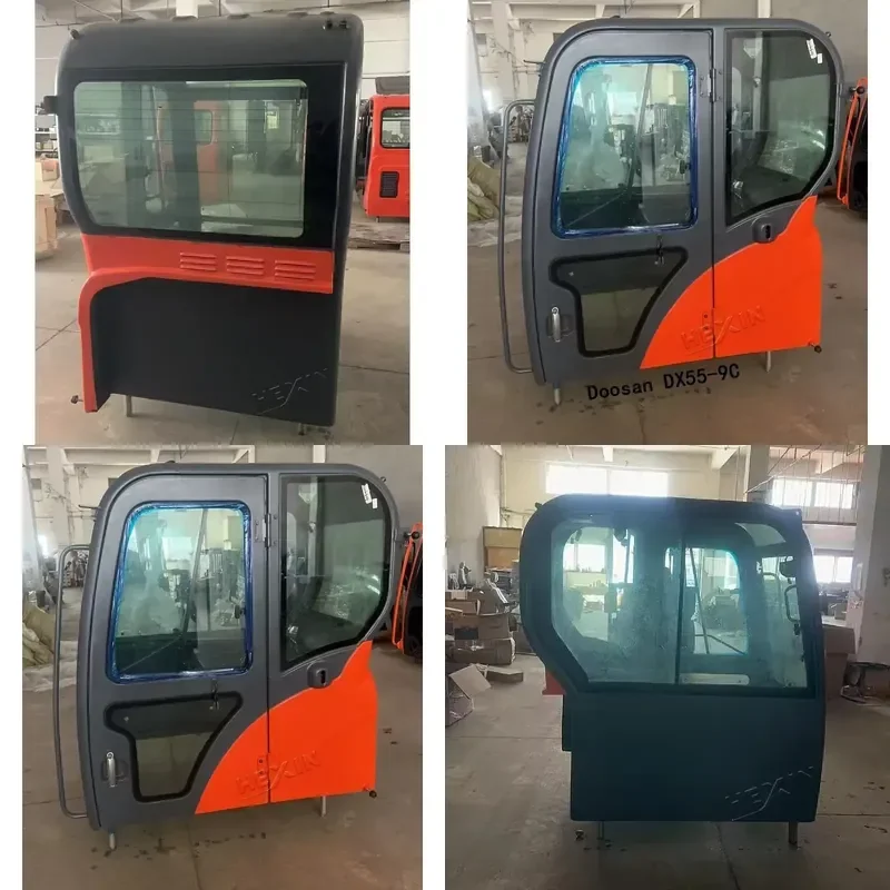 Фото Новая кабина оператора для экскаваторов DX55, DX60, DX55-9C, DX60-9C (модель 2026 года) №1