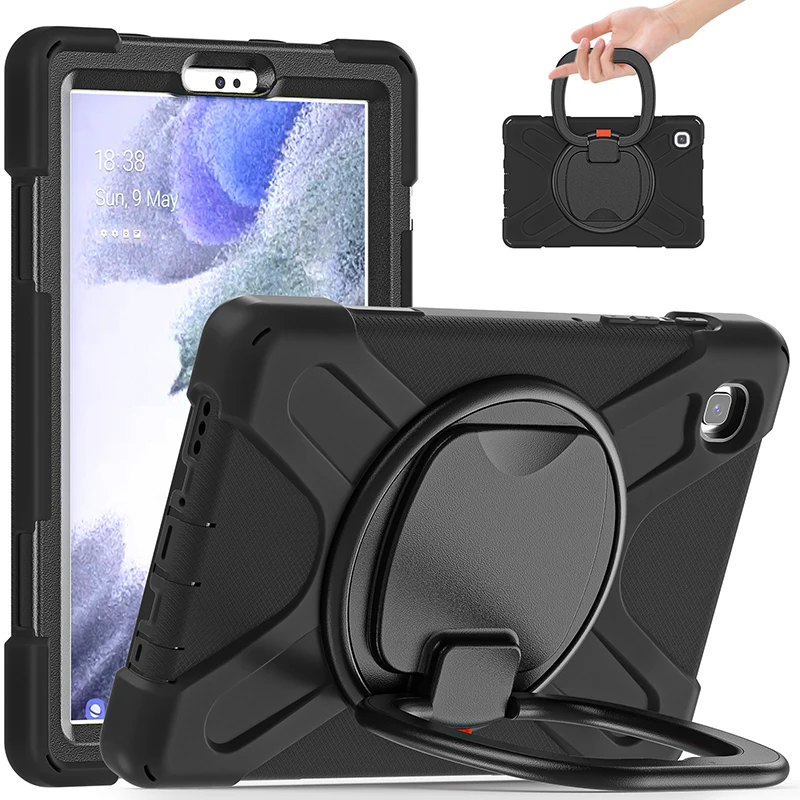 

Shockproof Case For Samsung Galaxy Tab A7 Lite SM-T220 T225 Rotary Stand Cover Drop Resistance Shell Holder