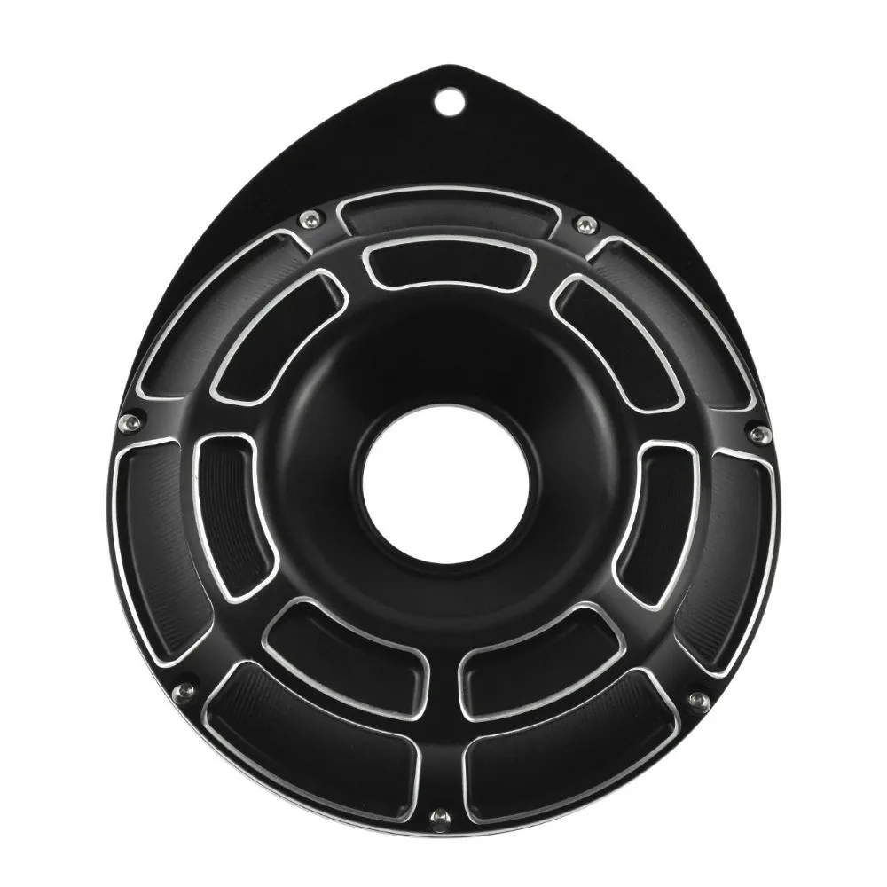 1 шт. Крышка зажигания мотоцикла ЧПУ Заготовка алюминий черный для замены крышки