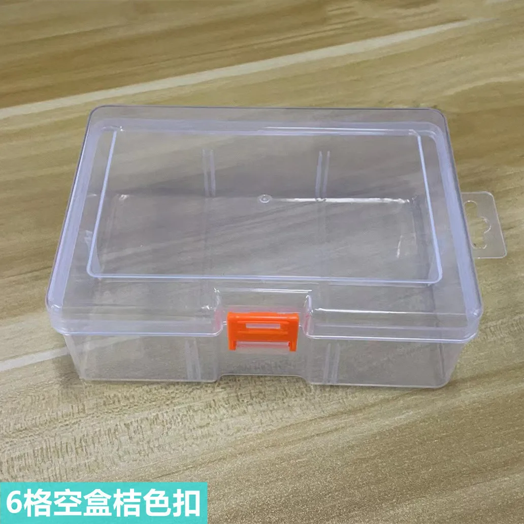 Прозрачный пластиковый контейнер для хранения ювелирных изделий