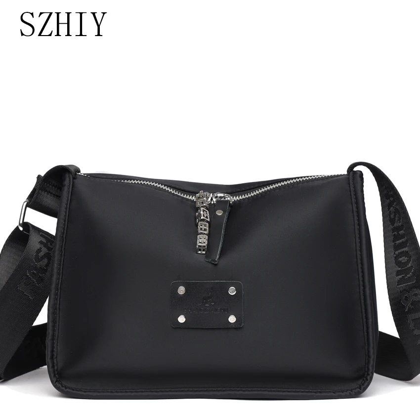 

Travel Waterproof Bag Fashion Designer Shoulder Bag Oxford Fabric Diagonal Bag Solid Large Capacity Travel Pocket Travel Satchel