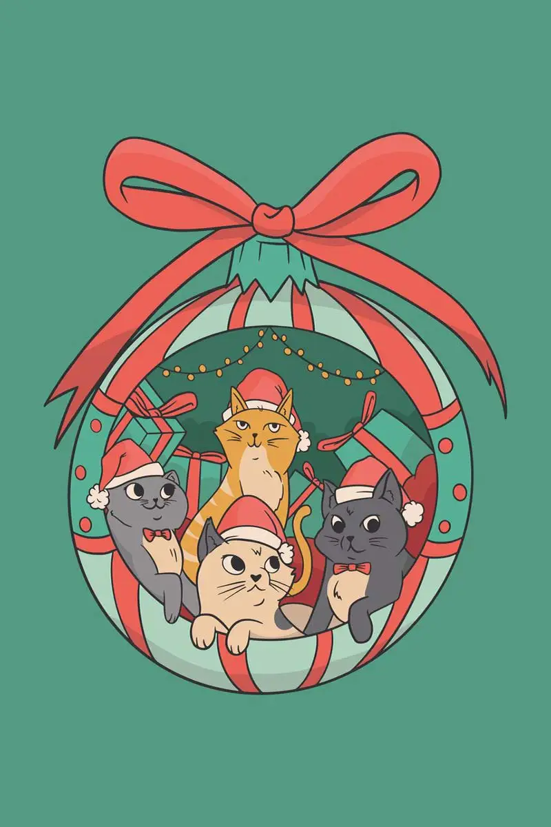 

Рождественское украшение для комнаты с кошками, Ретро винтажный металлический знак, жестяные таблички, Настенный декор для творчества, клу...