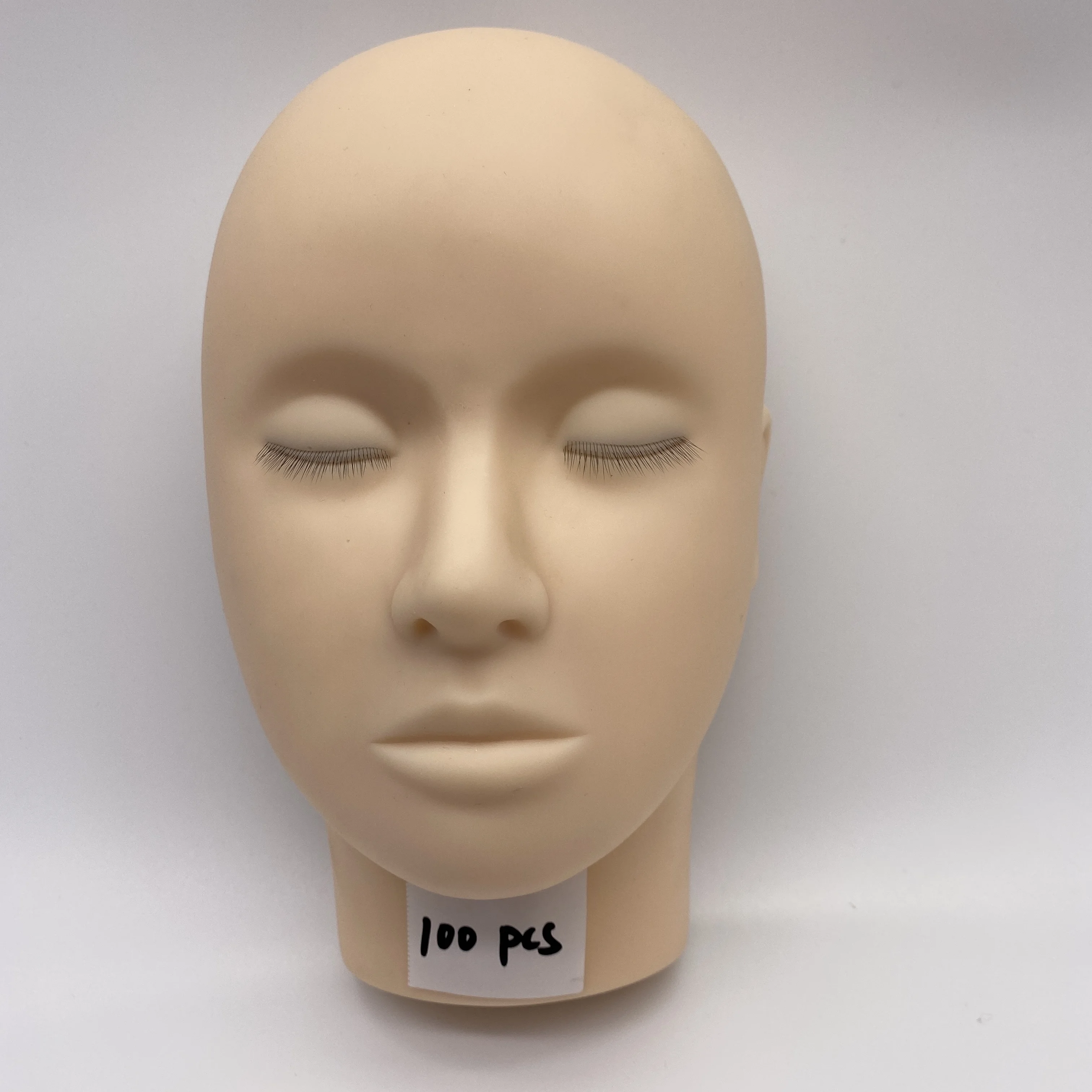 Eyelash Extensions Training Mannequin Head  Dummy Head For Makeup Practice Lashes Kit Tools