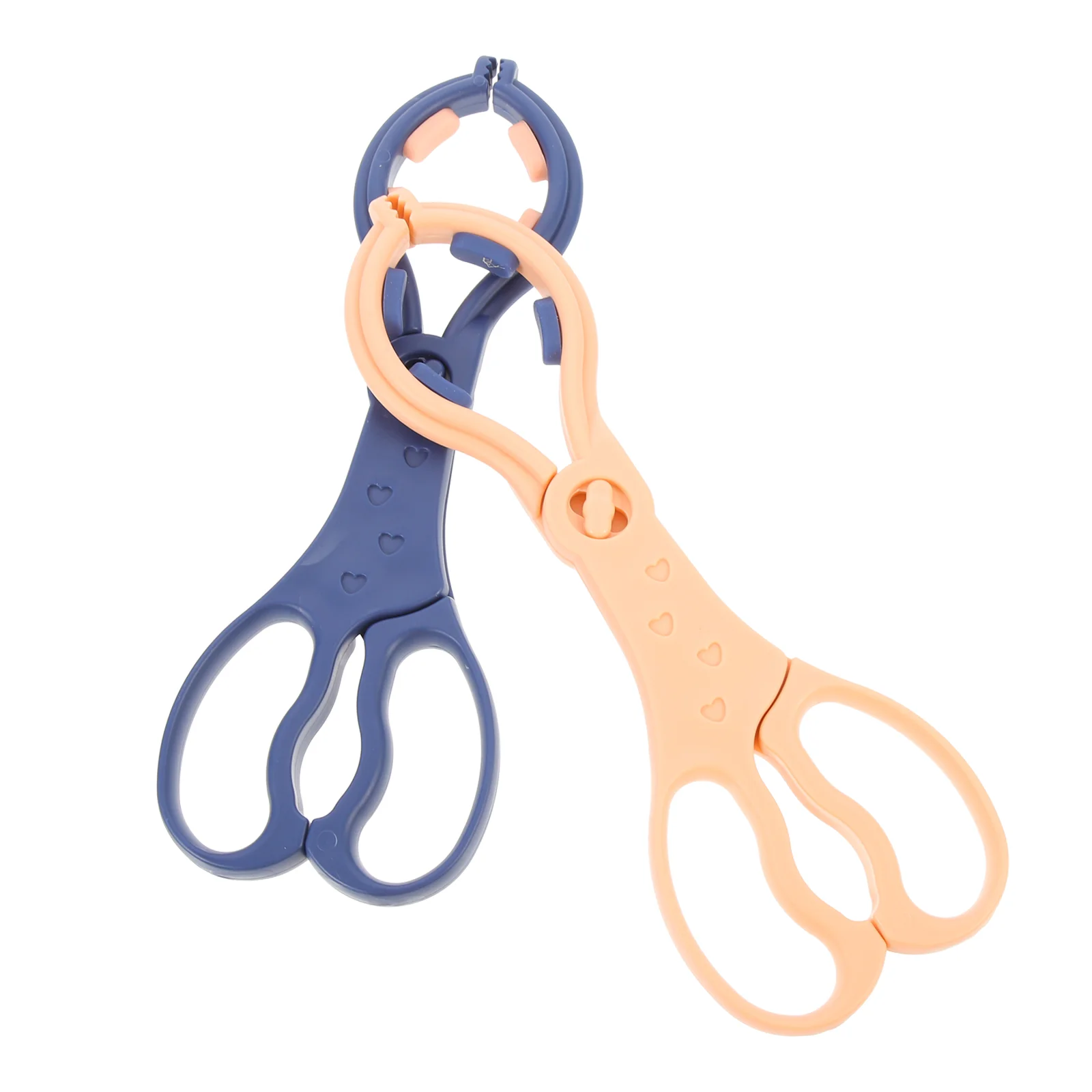 

2pcs Lightweight Anti-slip Feeding Bottle Clamp Pacifier Baby Bottle Tong