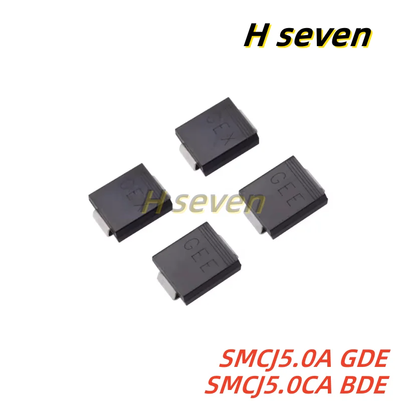 10 шт. SMCJ5.0A GDE SMCJ5.0CA BDE 5V SMC патч TVS переходный супрессионный диод