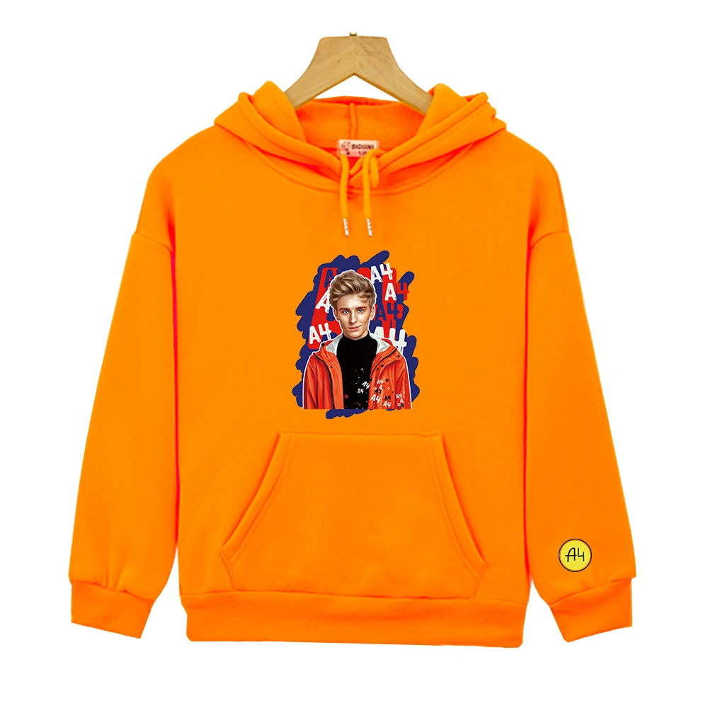 

Merch A4 Hoodie Cotton Printed Long-sleeved Hoodie Baby Boys Clothes Autumn Toddler Girl Winter for Kids Unisex Children Outwear