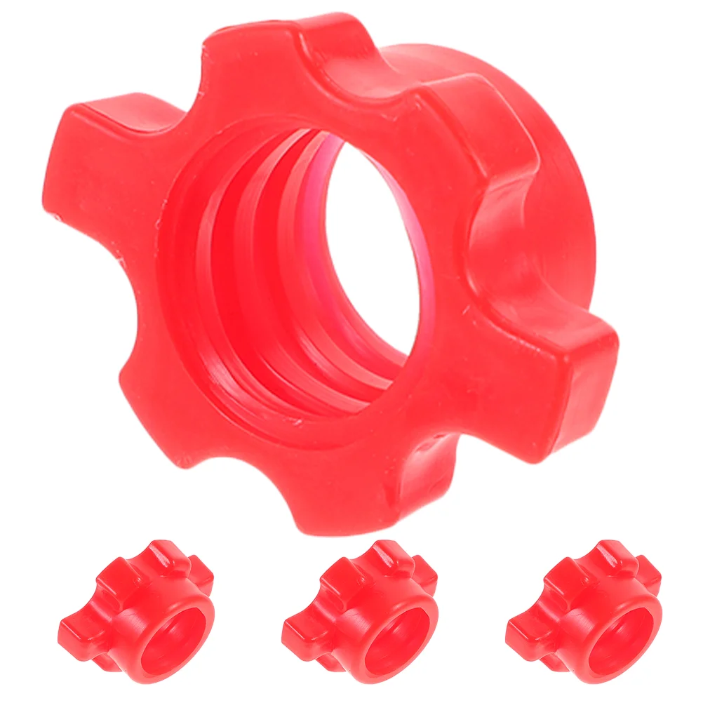 4-х шт. гайка для штанги аксессуары домашних тренировок весовые зажимы