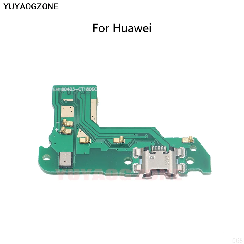 

USB Charging Dock Port Connector Charge Board Flex Cable For Huawei Honor 7C Russia Version 5.7 inch/ 7A Pro Global Version 5.7"