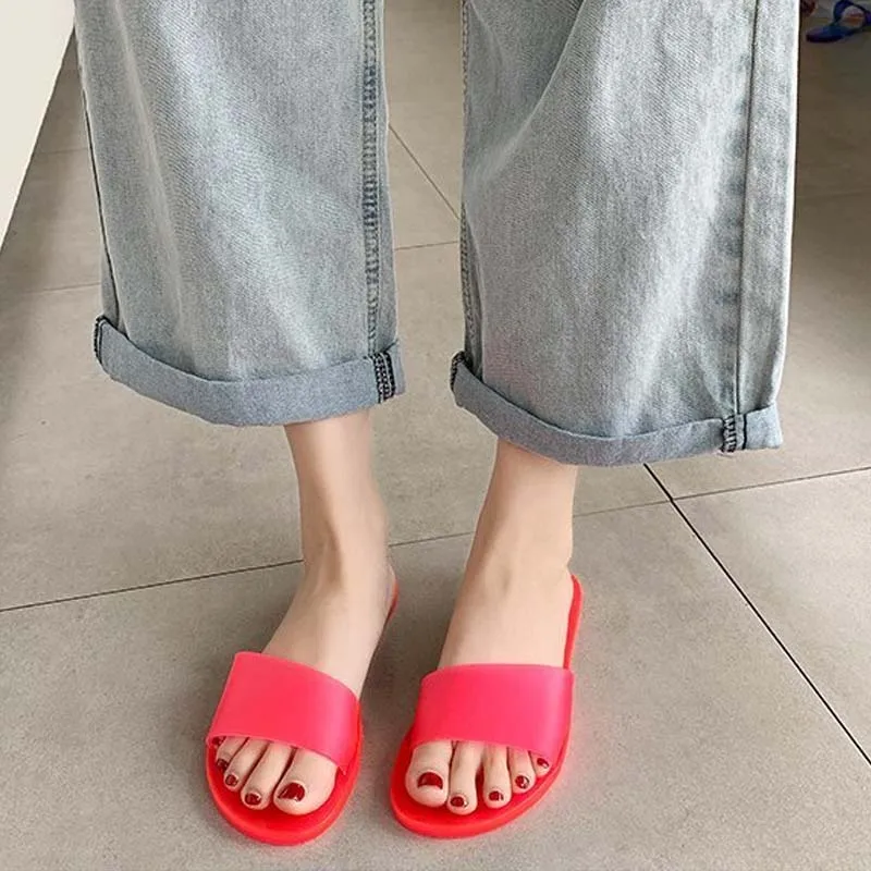 

Hot Selling Women's Summer Plus Size Sandals Jelly Shoes Women's Sandals Chaussure Femme Zapatos Para Mujer House Slippers