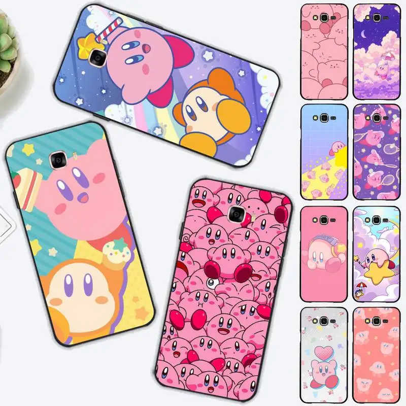 

BANDAI Hot Game Kirby Cute Phone Case for Samsung J 2 3 4 5 6 7 8 prime plus 2018 2017 2016 core