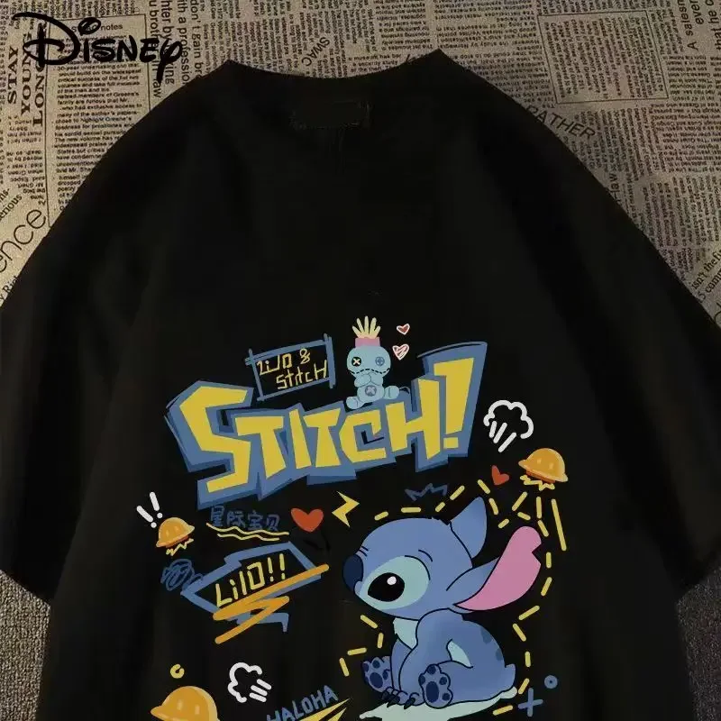 Женская футболка с коротким рукавом и мультипликационным принтом в стиле 1920-х