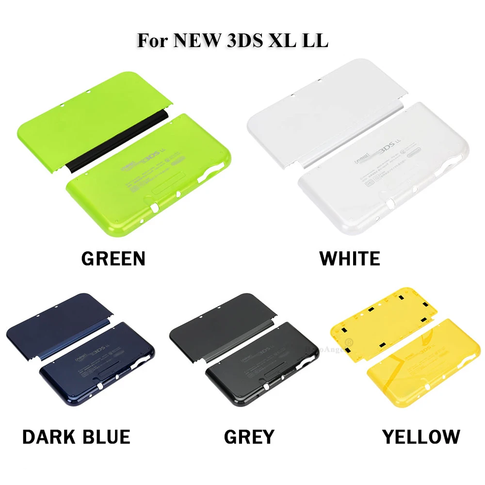 

Replacement Housing Shell Back Cover Faceplate Case For Nintendo New 3DS XL LL Top & Bottom Cover Shell Dropshipping