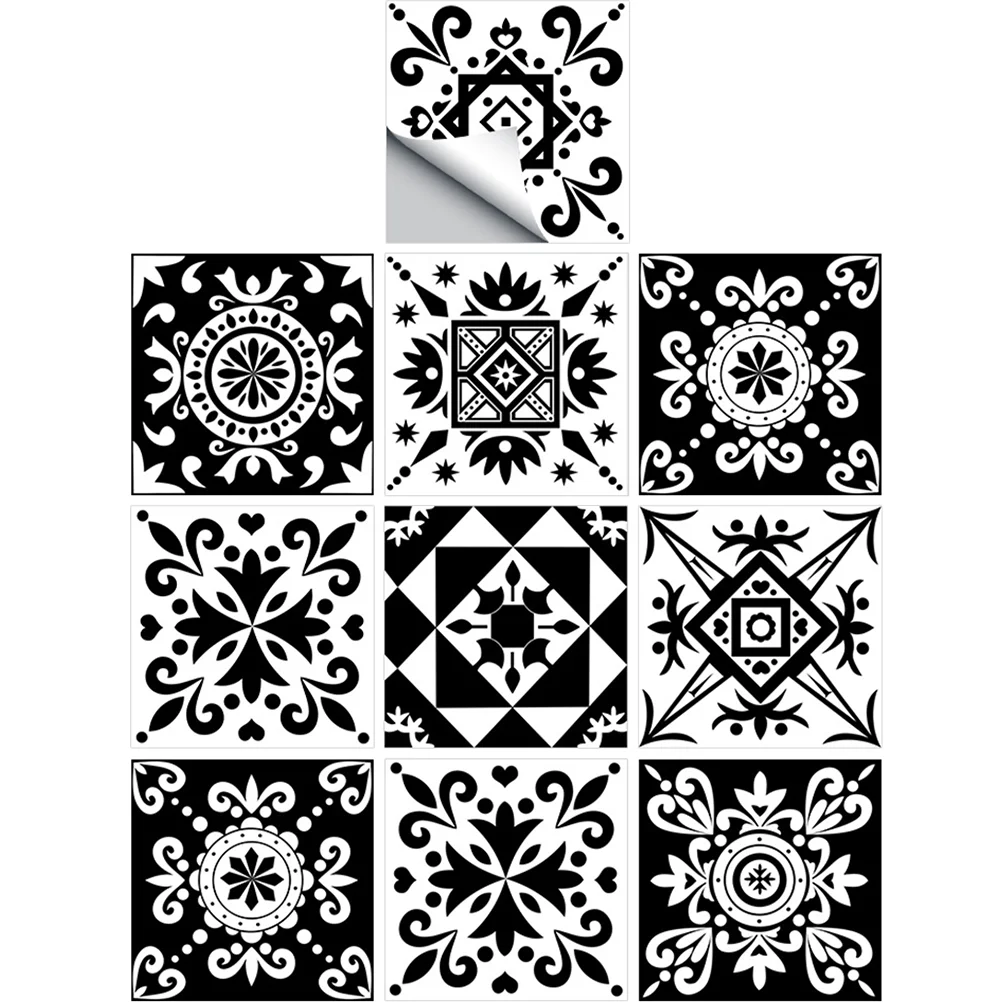 

Tile Wall Sticker Stickers Decal Decals Backsplash Vinyl Plank Floor Removable Adhesivewood Tiles Stickhome Peel Wallpaper